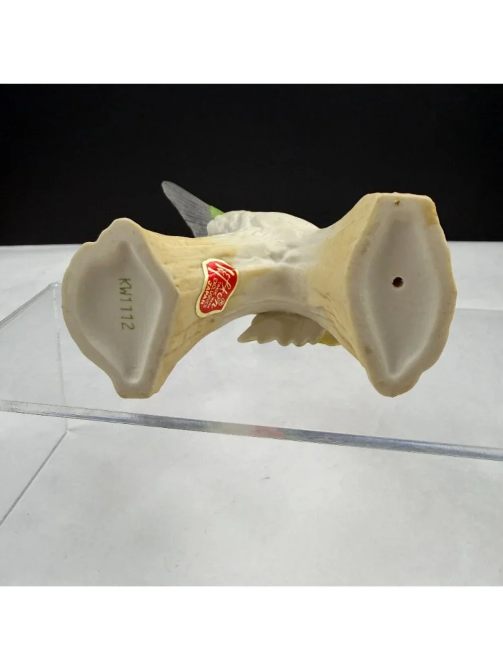 Lefton KW1112 Ruby Throated Hummingbird Figurine